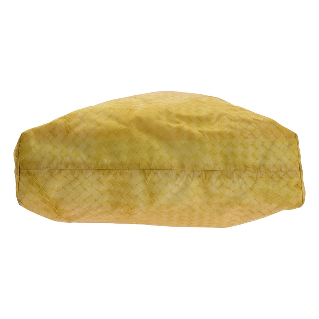 Bottega Veneta Intrecciato Print Tote Yellow — view 5