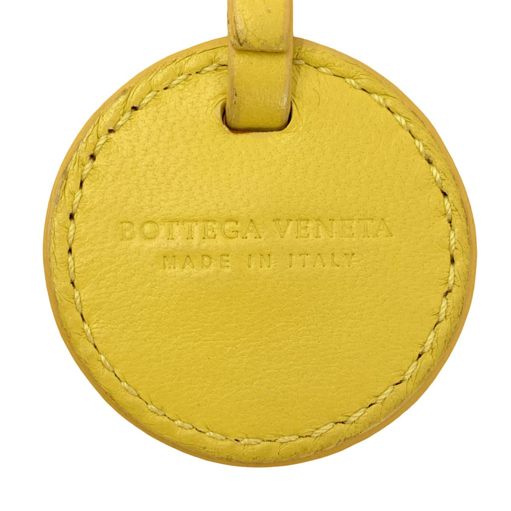 Bottega Veneta Intrecciato Print Tote Yellow — view 4