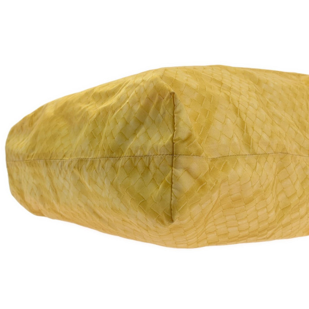 Bottega Veneta Intrecciato Print Tote Yellow — view 7