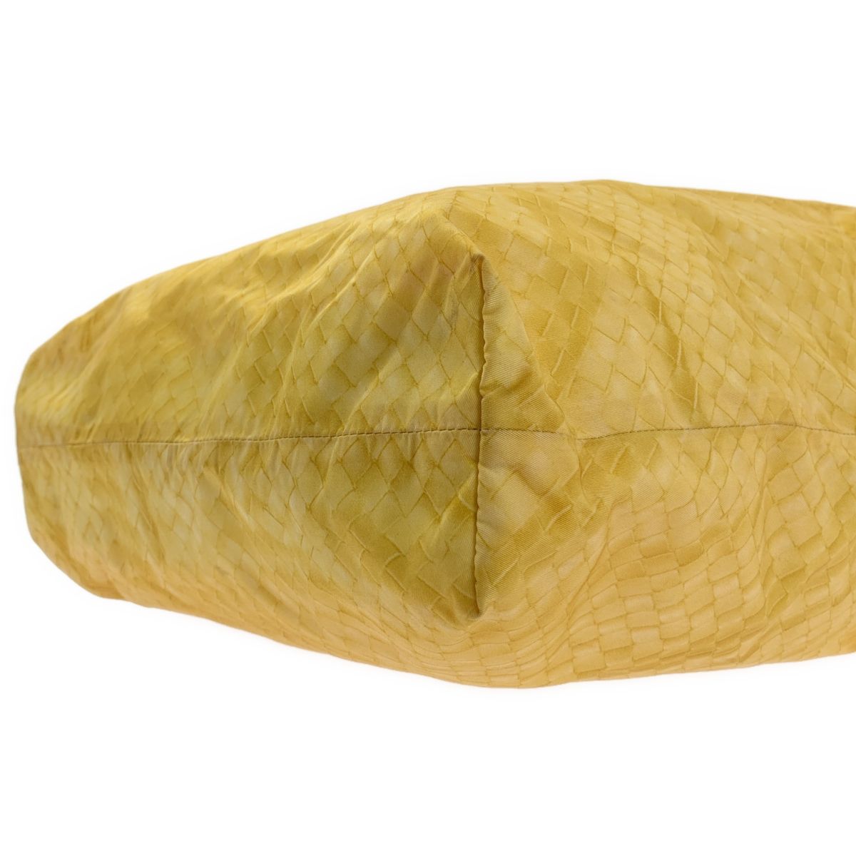 Bottega Veneta Intrecciato Print Tote Yellow — view 7