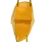 Bottega Veneta Intrecciato Print Tote Yellow — view 3