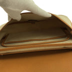 Hermes Sac Colorado PM Sac Toile Ash Shoulder Bag Brown Beige — view 3