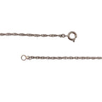 Hermes Bijouterie Fantaisie White Butterfly Coin Necklace Silver — view 4