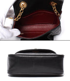 Chanel Chain Shoulder Bag Mini Quilted Gold Lambskin — view 3