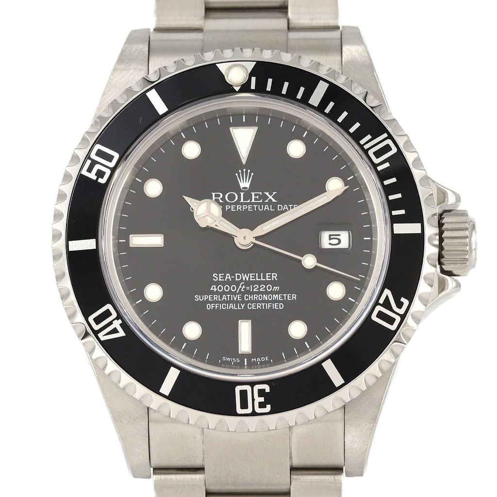 Rolex Sea Dweller SS Automatic Winding Number Watch