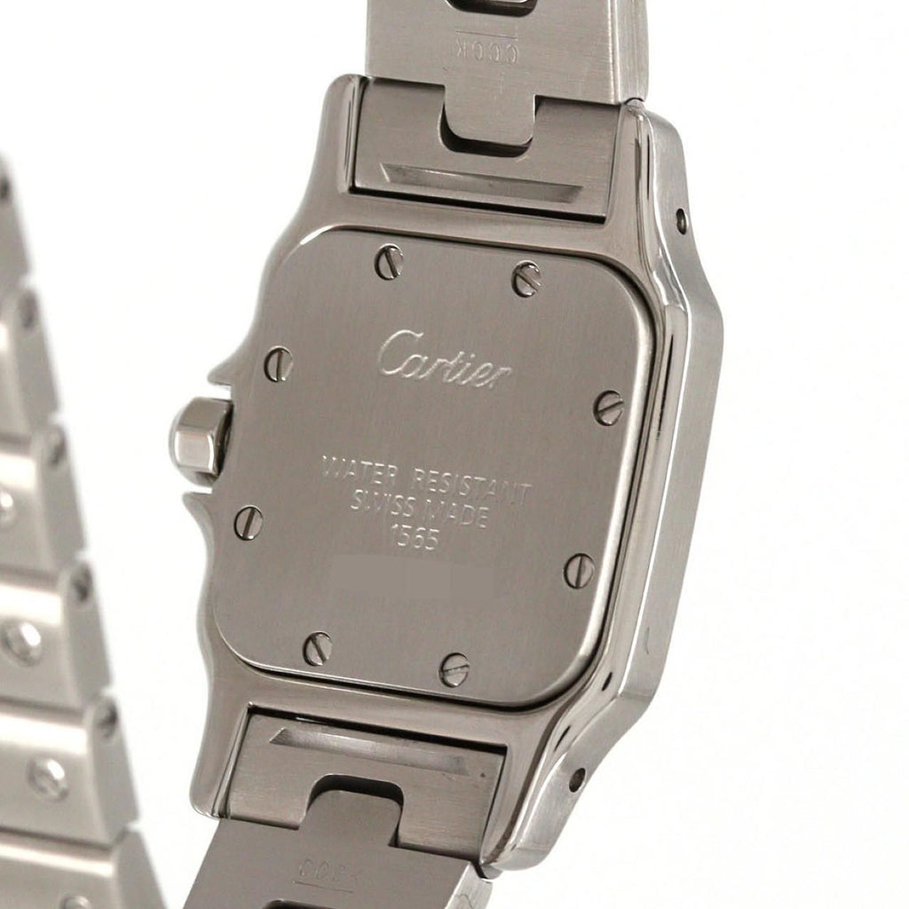 Cartier Santos Galbe SM SS Quartz Watch — view 6