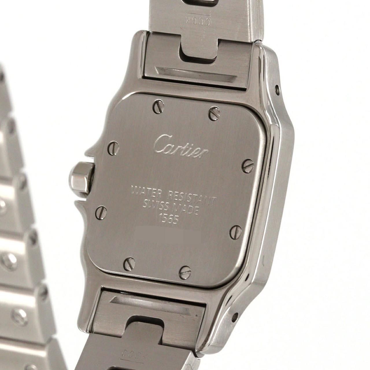 Cartier Santos Galbe SM SS Quartz Watch — view 6
