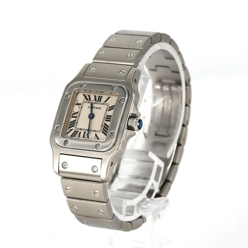 Cartier Santos Galbe SM SS Quartz Watch — view 2