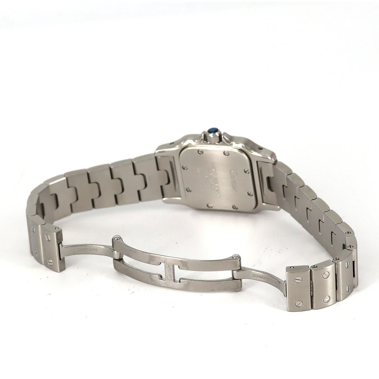 Cartier Santos Galbe SM SS Quartz Watch — view 7