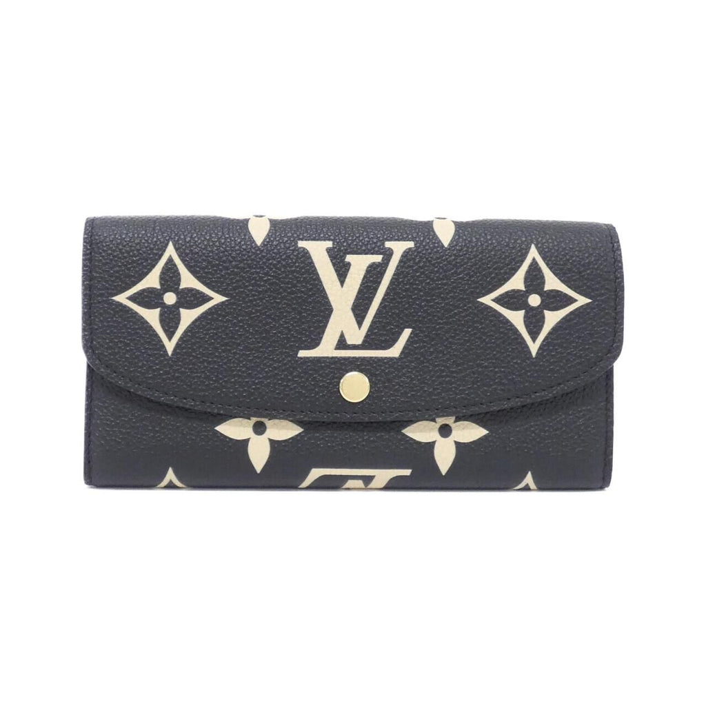 Louis Vuitton Bicolor Monogram Empreinte Portefeuille Emily Wallet