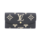 Louis Vuitton Bicolor Monogram Empreinte Portefeuille Emily Wallet
