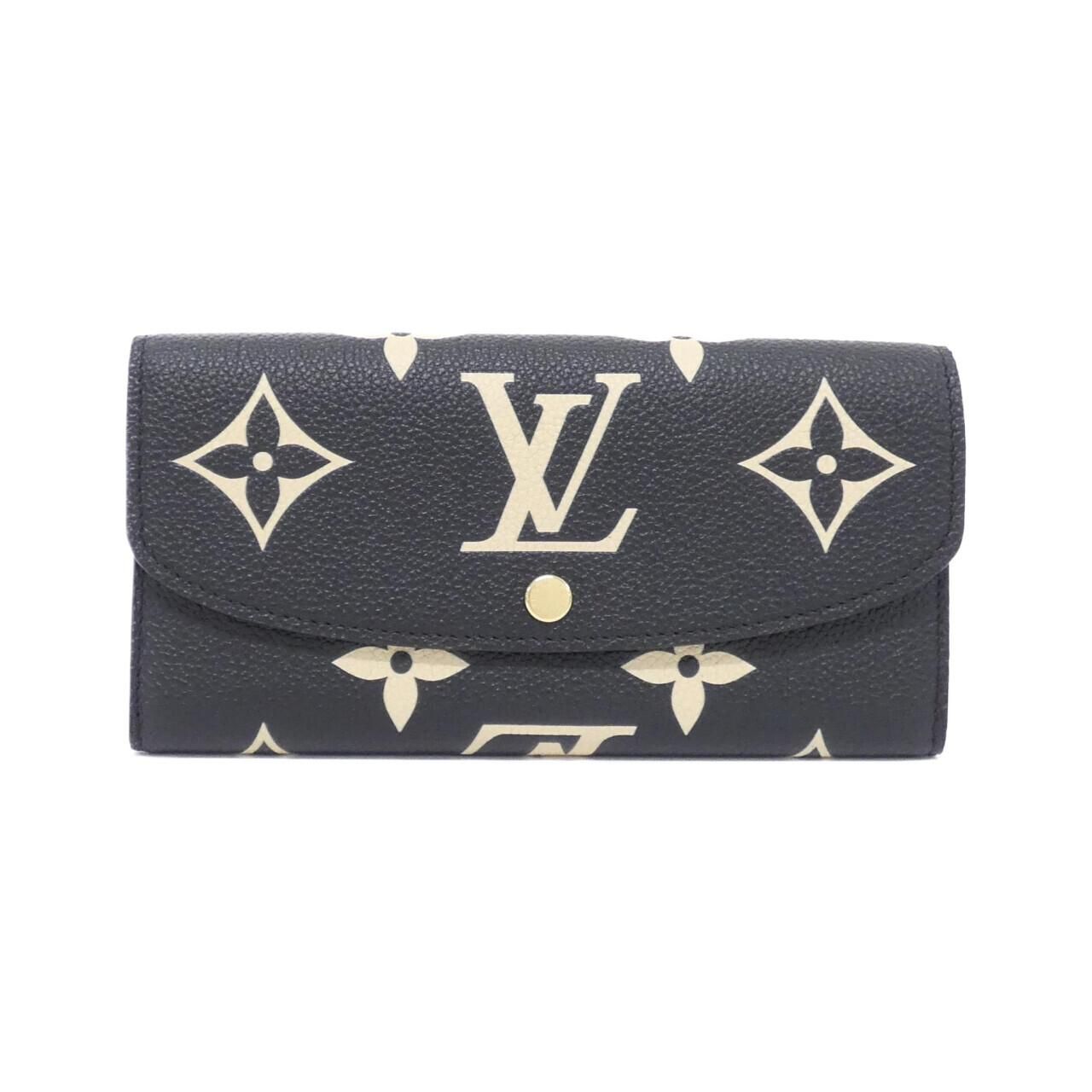 Louis Vuitton Bicolor Monogram Empreinte Portefeuille Emily Wallet