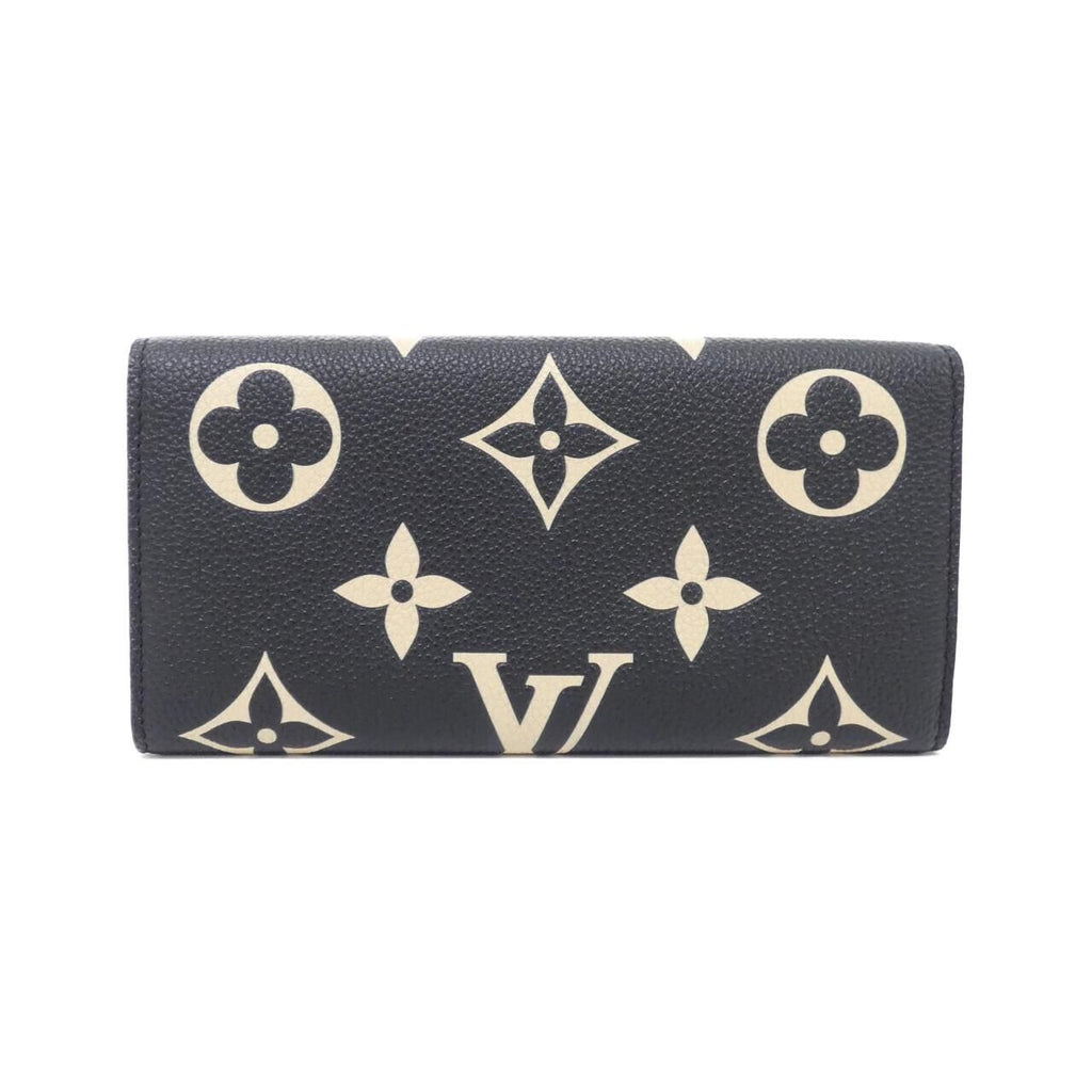 Louis Vuitton Bicolor Monogram Empreinte Portefeuille Emily Wallet — view 2