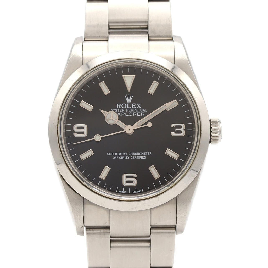 Rolex Explorer-i SS Automatic Winding M Number Watch