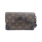 Louis Vuitton Monogram Macassar Steamer Wearable Wallet Shoulder
