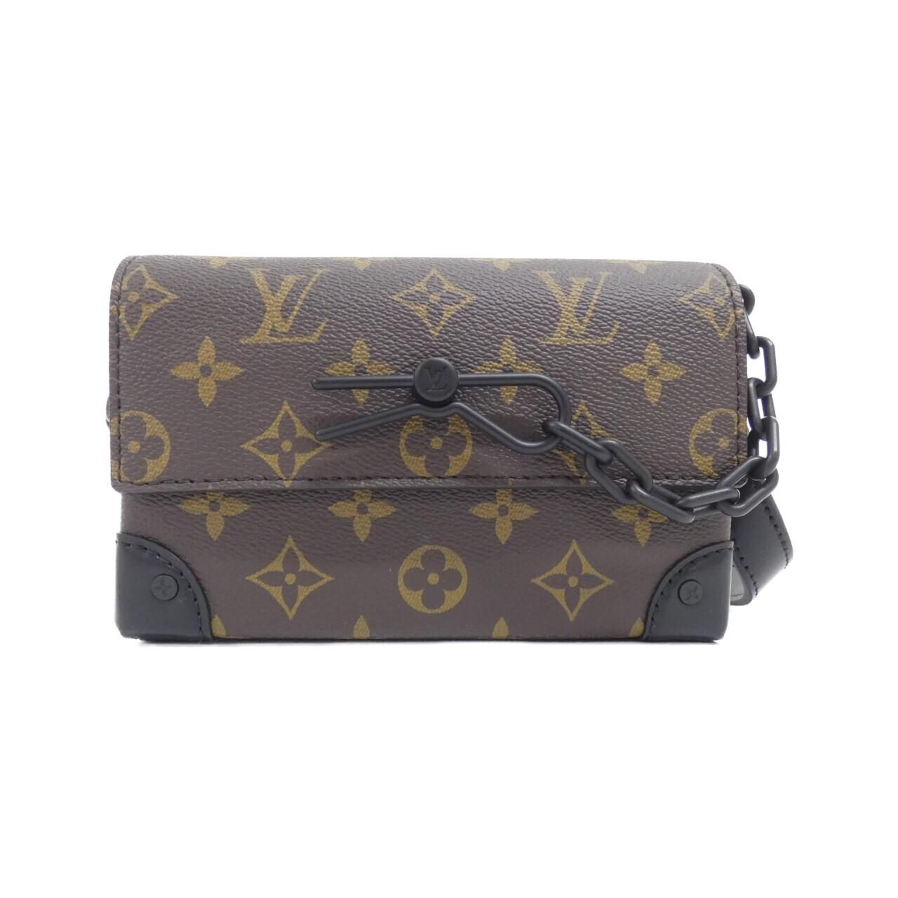 Louis Vuitton Monogram Macassar Steamer Wearable Wallet Shoulder