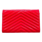 Saint Laurent Paris Wallet Monogram Chain Pink Leather Shoulder — view 2