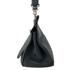 Hermes Shoulder Bag Gipsiere 34 Black Silver — view 4