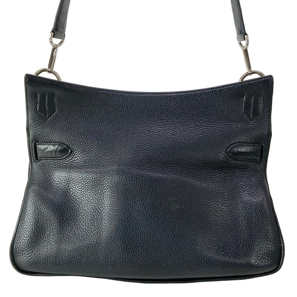 Hermes Shoulder Bag Gipsiere 34 Black Silver — view 3