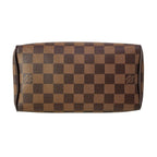 Louis Vuitton Handbag Damier Speedy Bandouliere Ebene Leather Cowhide — view 5