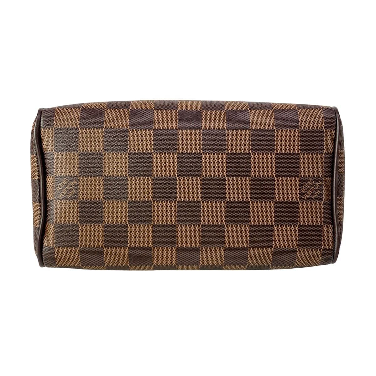 Louis Vuitton Handbag Damier Speedy Bandouliere Ebene Leather Cowhide — view 5