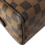 Louis Vuitton Handbag Damier Speedy Bandouliere Ebene Leather Cowhide — view 6