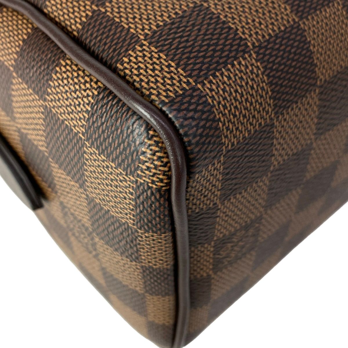 Louis Vuitton Handbag Damier Speedy Bandouliere Ebene Leather Cowhide — view 6