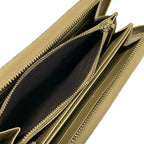Gucci Wallet Gold Zip Around Leather — view 4