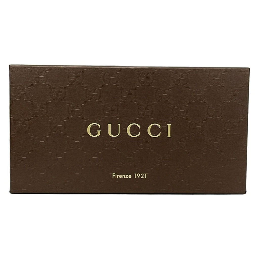 Gucci Wallet Gold Zip Around Leather — view 6