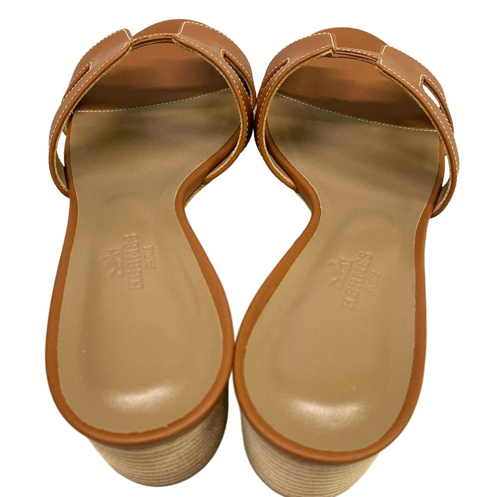 Hermes Mules Oasis Gold — view 7