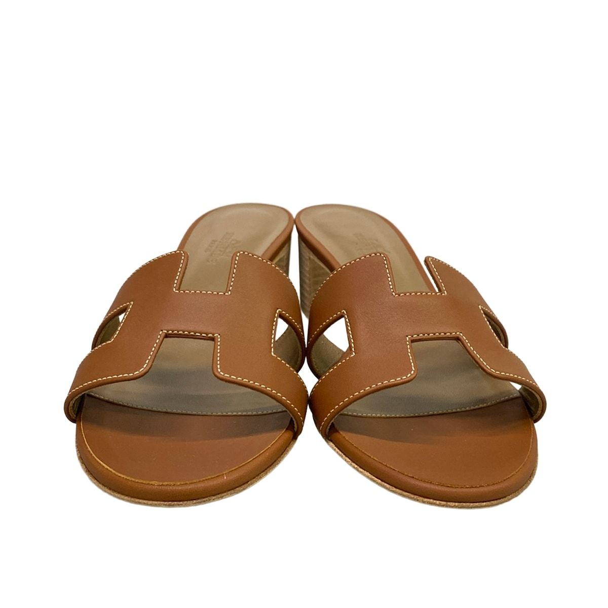 Hermes Mules Oasis Gold — view 5