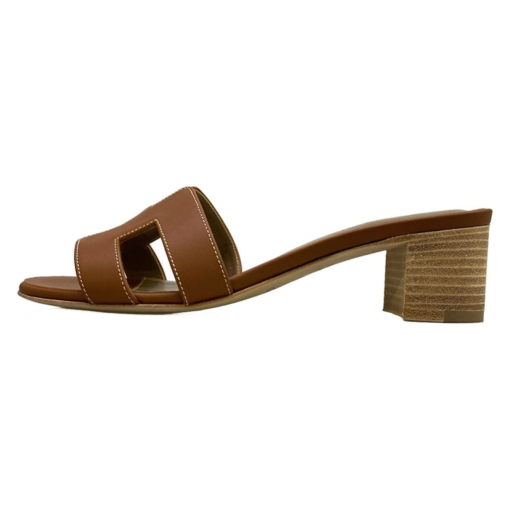 Hermes Mules Oasis Gold