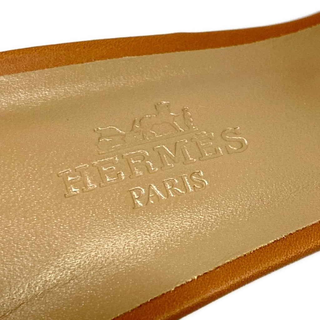 Hermes Mules Oasis Gold — view 9