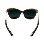 Chanel Sunglasses Dark Brown Gold Mirror Lens Eyewear — view 3