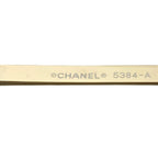 Chanel Sunglasses Dark Brown Gold Mirror Lens Eyewear — view 5