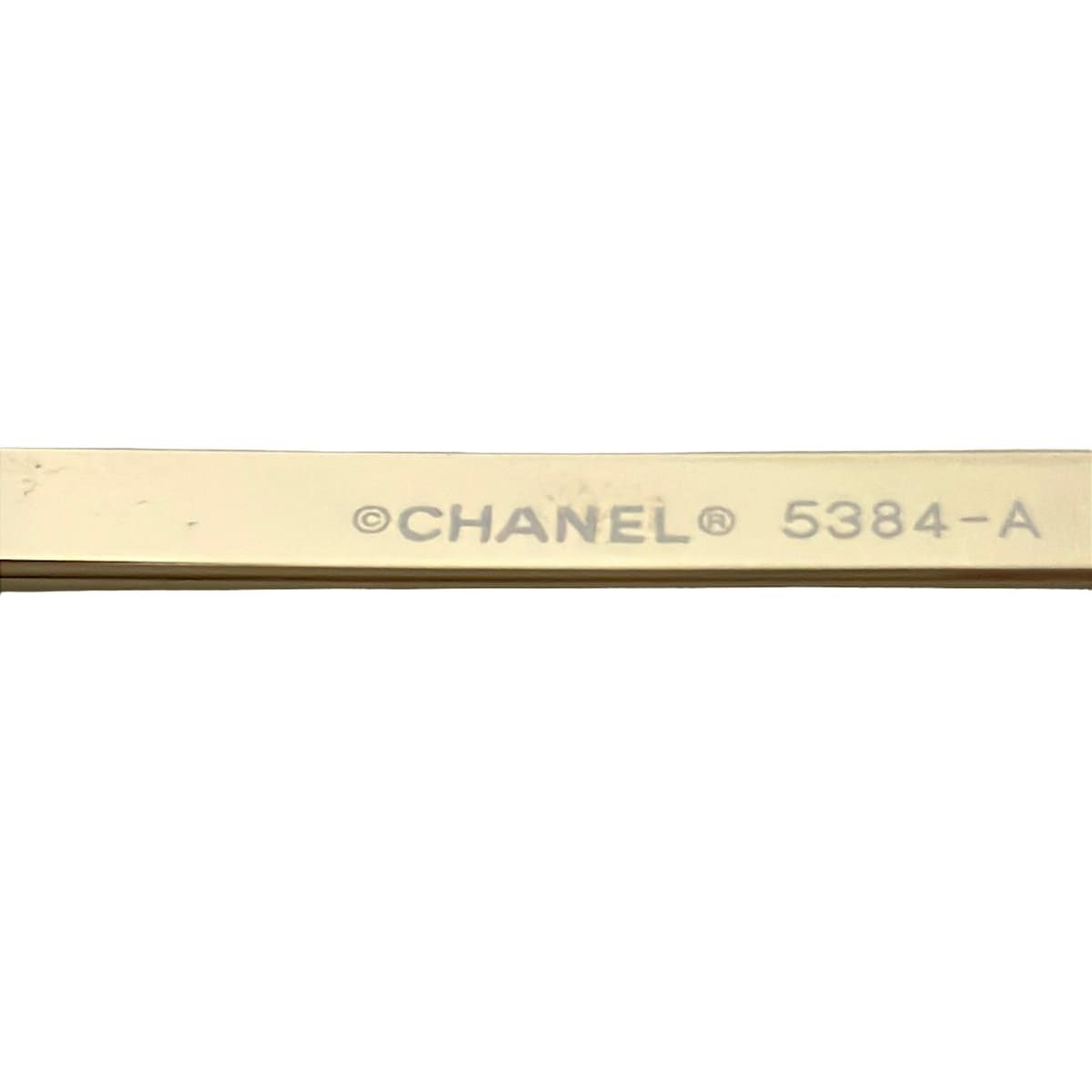 Chanel Sunglasses Dark Brown Gold Mirror Lens Eyewear — view 5