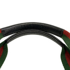 Gucci Tote Sherry Crystal GG Black Green Red Leather — view 9