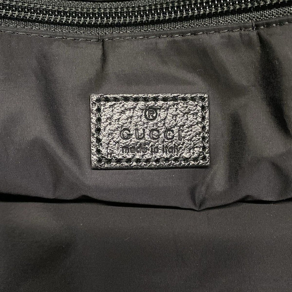 Gucci Tote Sherry Crystal GG Black Green Red Leather — view 8