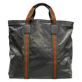 Gucci Tote Sherry Crystal GG Black Green Red Leather