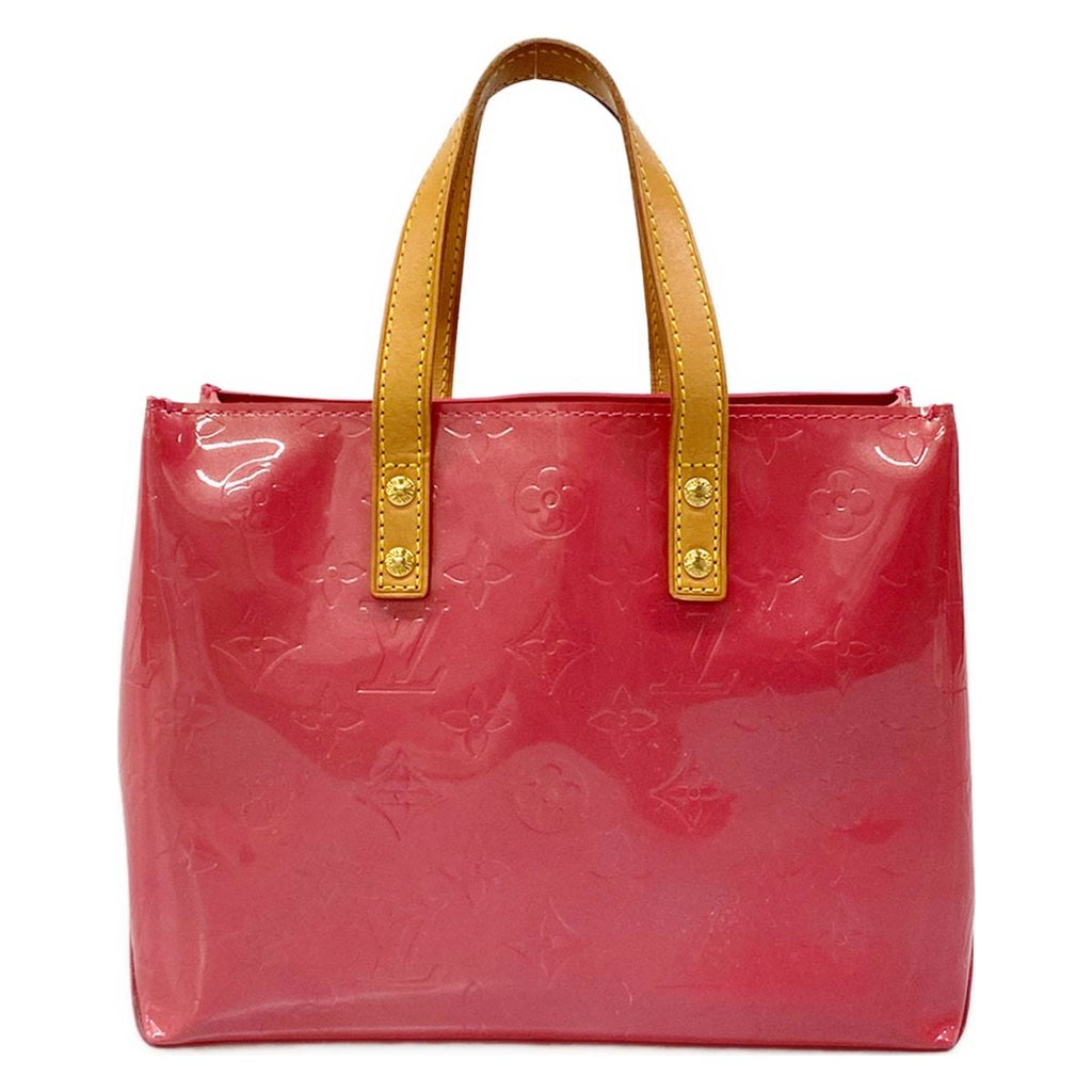 Louis Vuitton Handbag Monogram Vernis Reed PM Framboise Leather — view 3