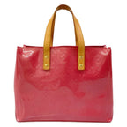 Louis Vuitton Handbag Monogram Vernis Reed PM Framboise Leather — view 3