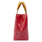 Louis Vuitton Handbag Monogram Vernis Reed PM Framboise Leather — view 4