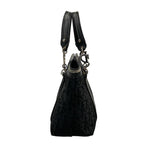Dior Tote Flower Trotter Black Leather — view 4