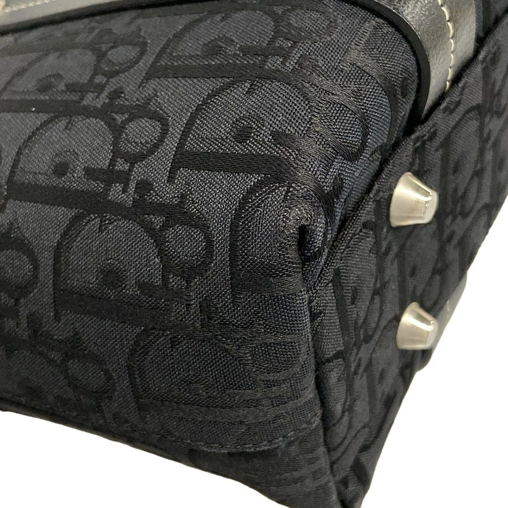 Dior Tote Flower Trotter Black Leather — view 6