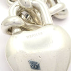 Hermes Bracelet Silver Gold Cadena Charm — view 5