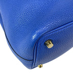 Hermes Handbag Picotin Lock PM Deep Blue Gold — view 8