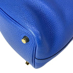 Hermes Handbag Picotin Lock PM Deep Blue Gold — view 7