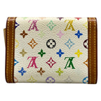 Louis Vuitton Coin Case Monogram Multicolor Porto Monet Pla Blanc — view 2