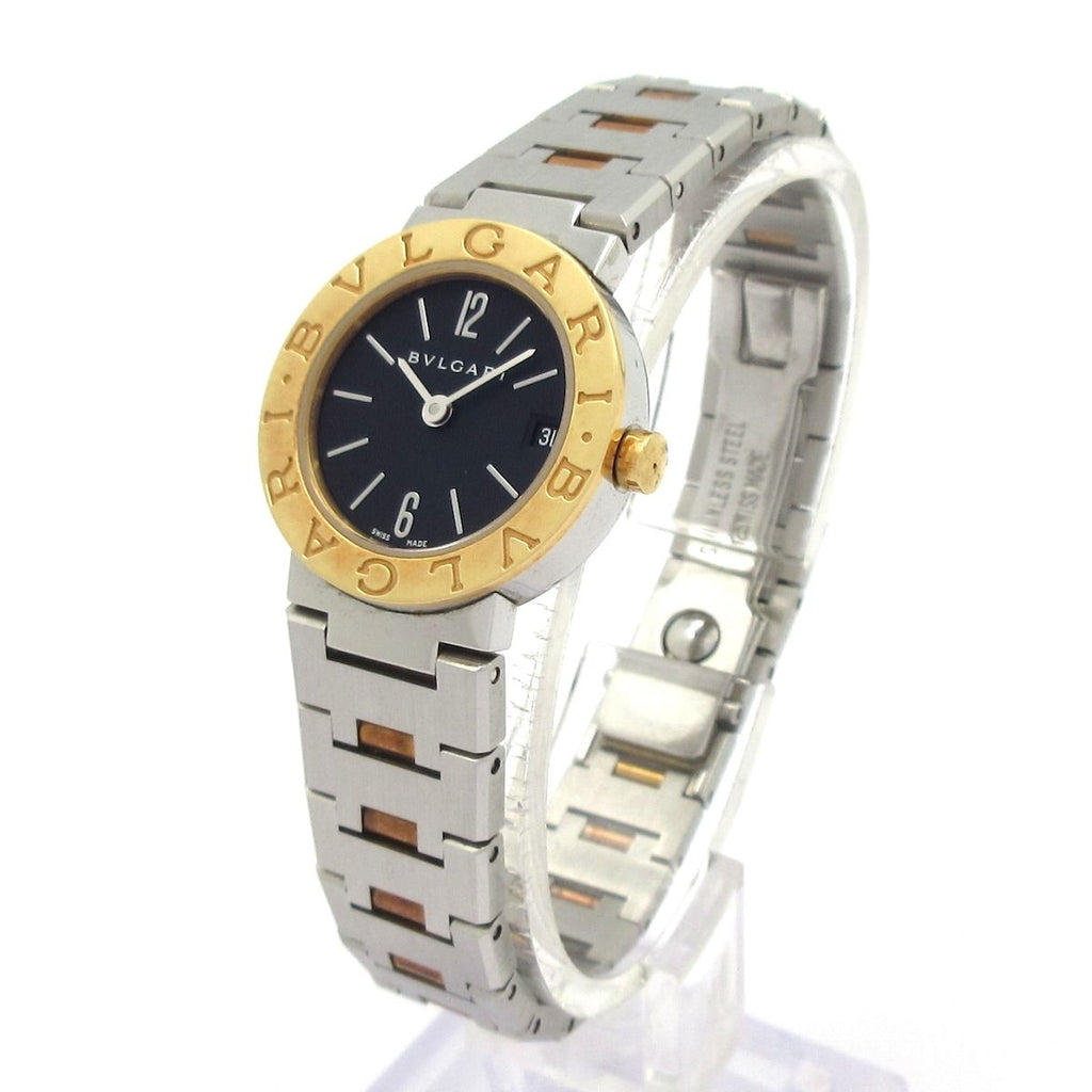 Bvlgari Watch SS 18k Yellow Gold Black — view 2