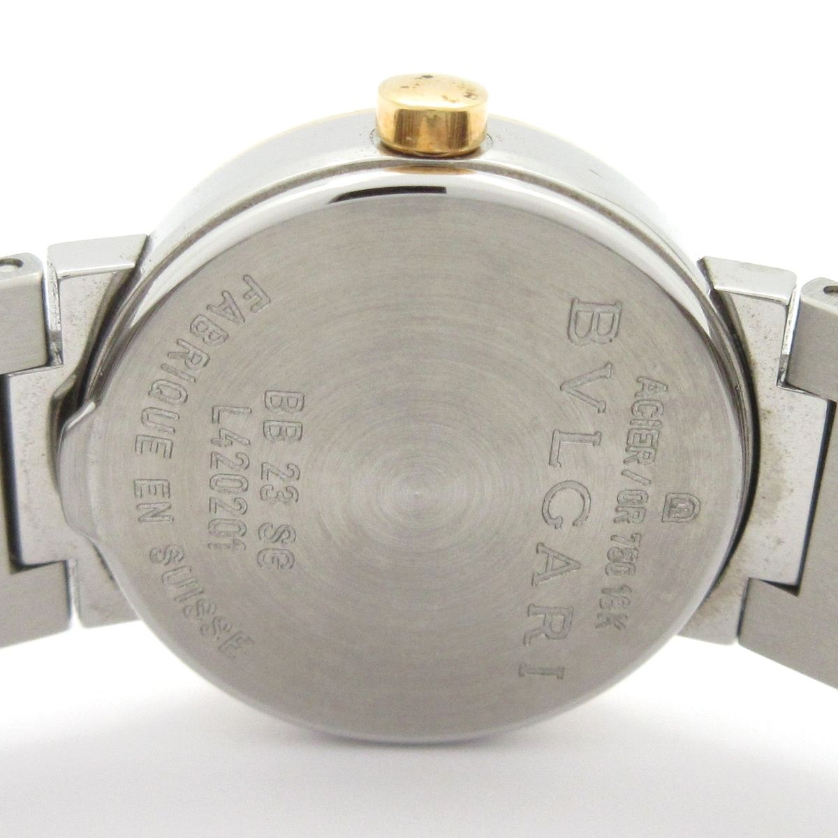 Bvlgari Watch SS 18k Yellow Gold Black — view 3